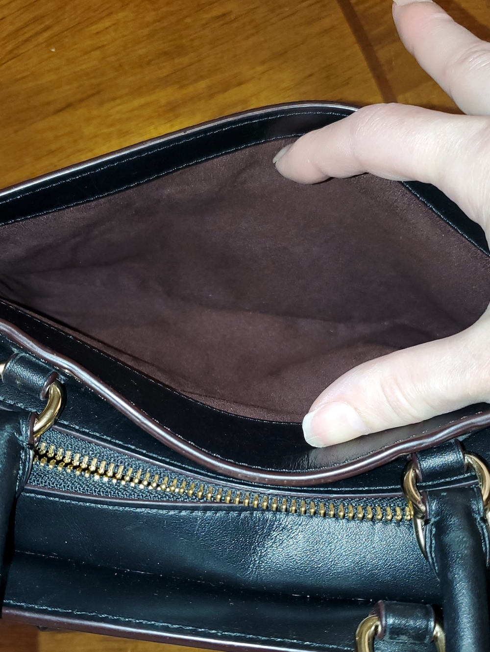 Coach Signature Embroidered Zoe Carryall - Picture 10 of 15
